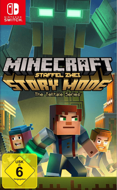 Minecraft box art for Nintendo Switch